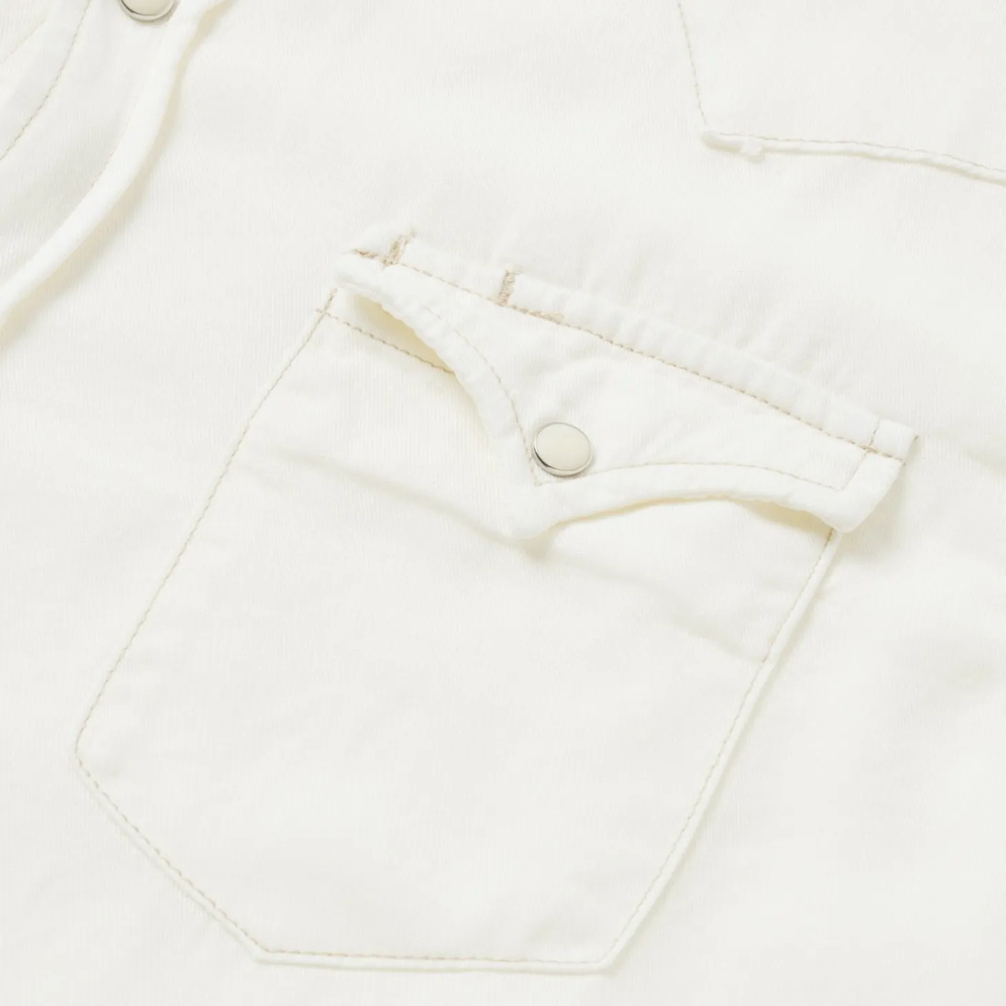 Cream Twill Shirt