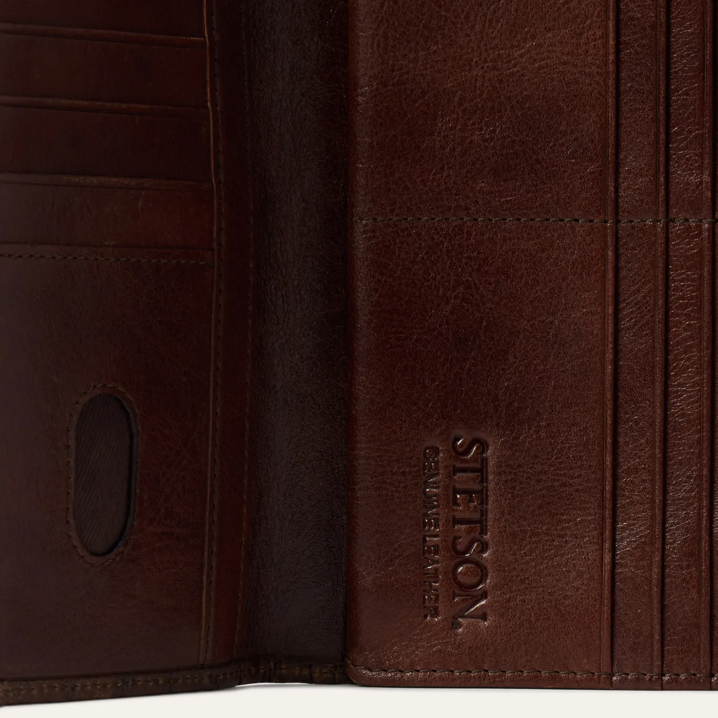 Croco Embossed Front Flap Wallet