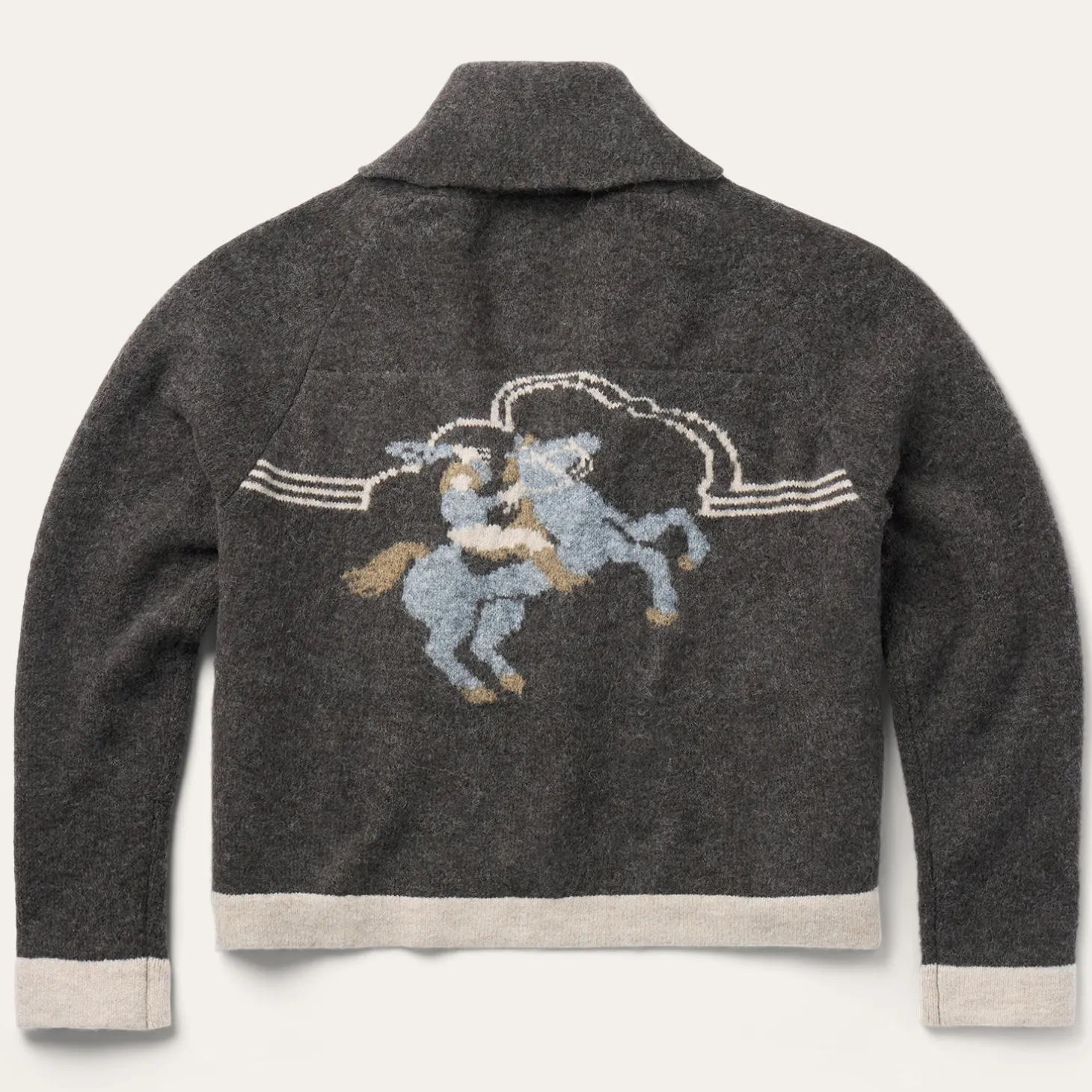 Cropped Retro Cowgirl Sweater
