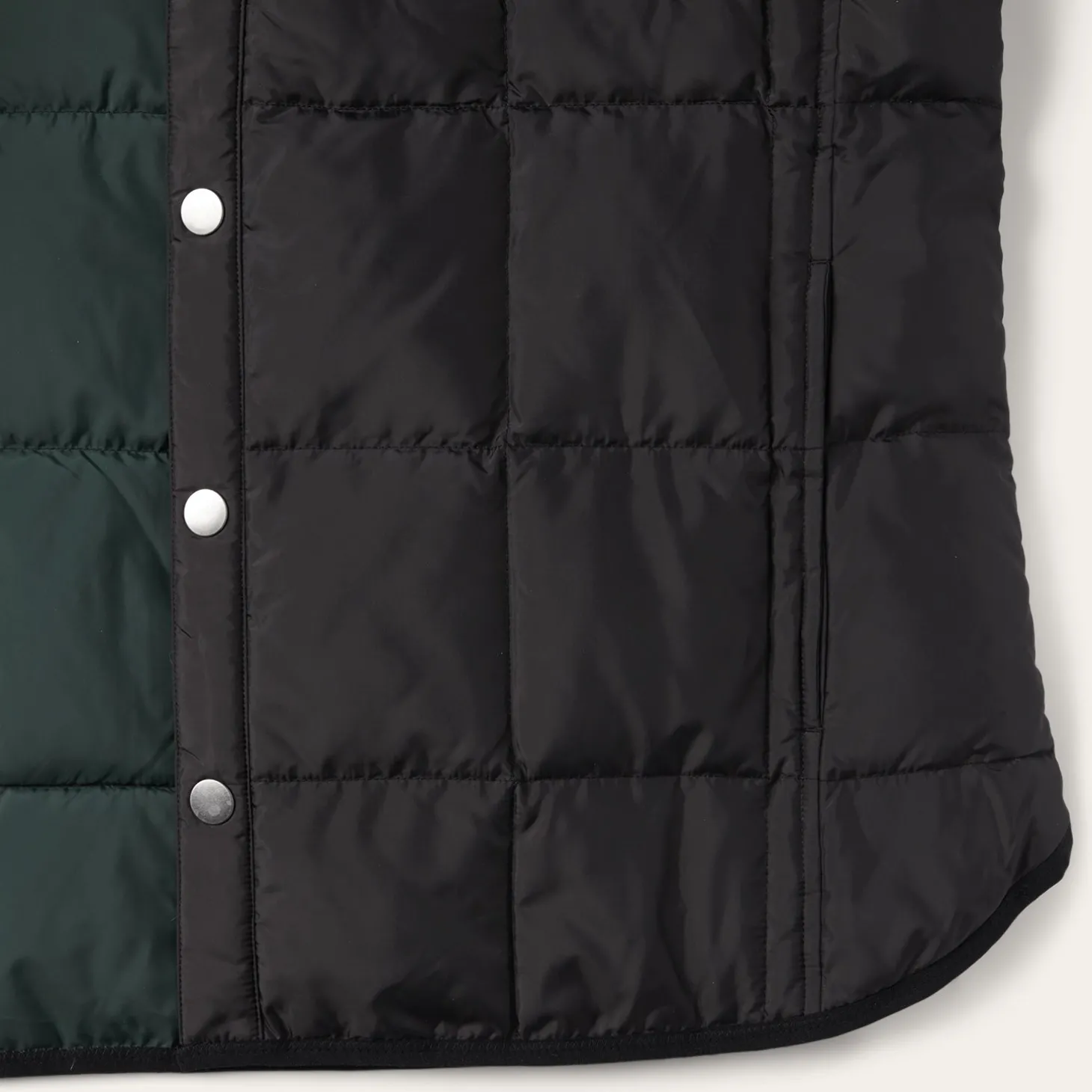 Crushable Black Parachute Jacket
