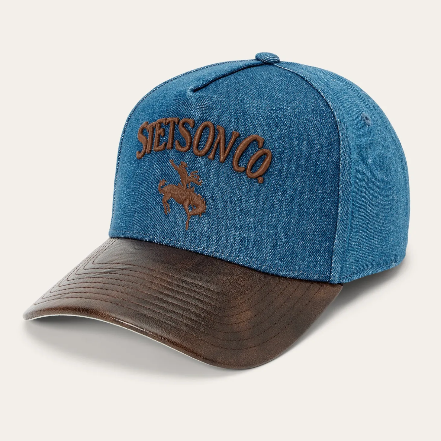 Denim Stetson Co. Baseball Hat