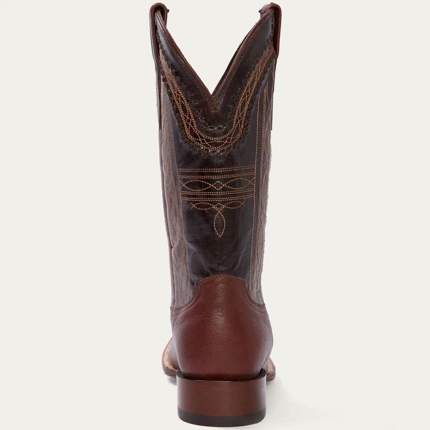 Denver Brown Goat Hand Stitched Cowboy Boot