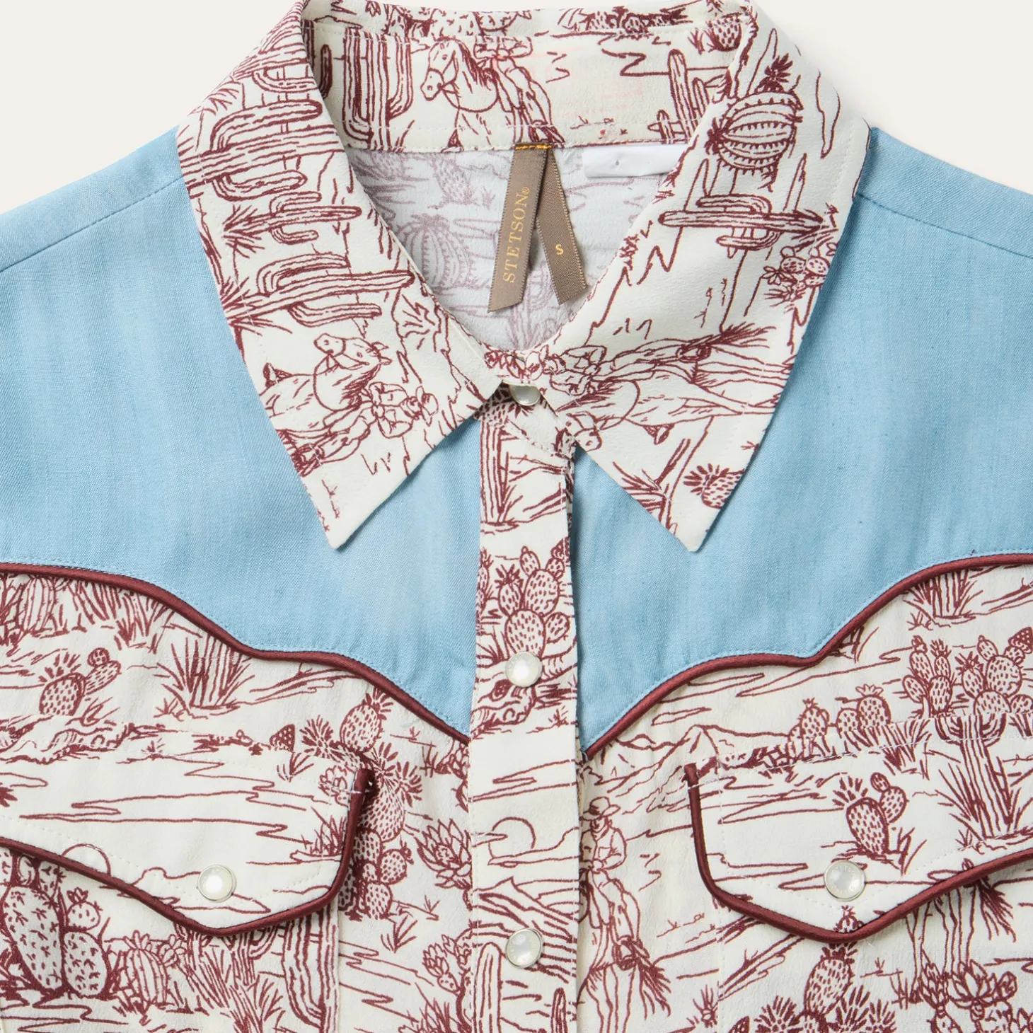 Desert Toile Print Shirt