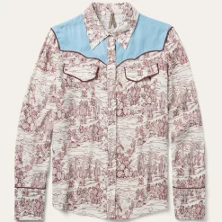 Desert Toile Print Shirt