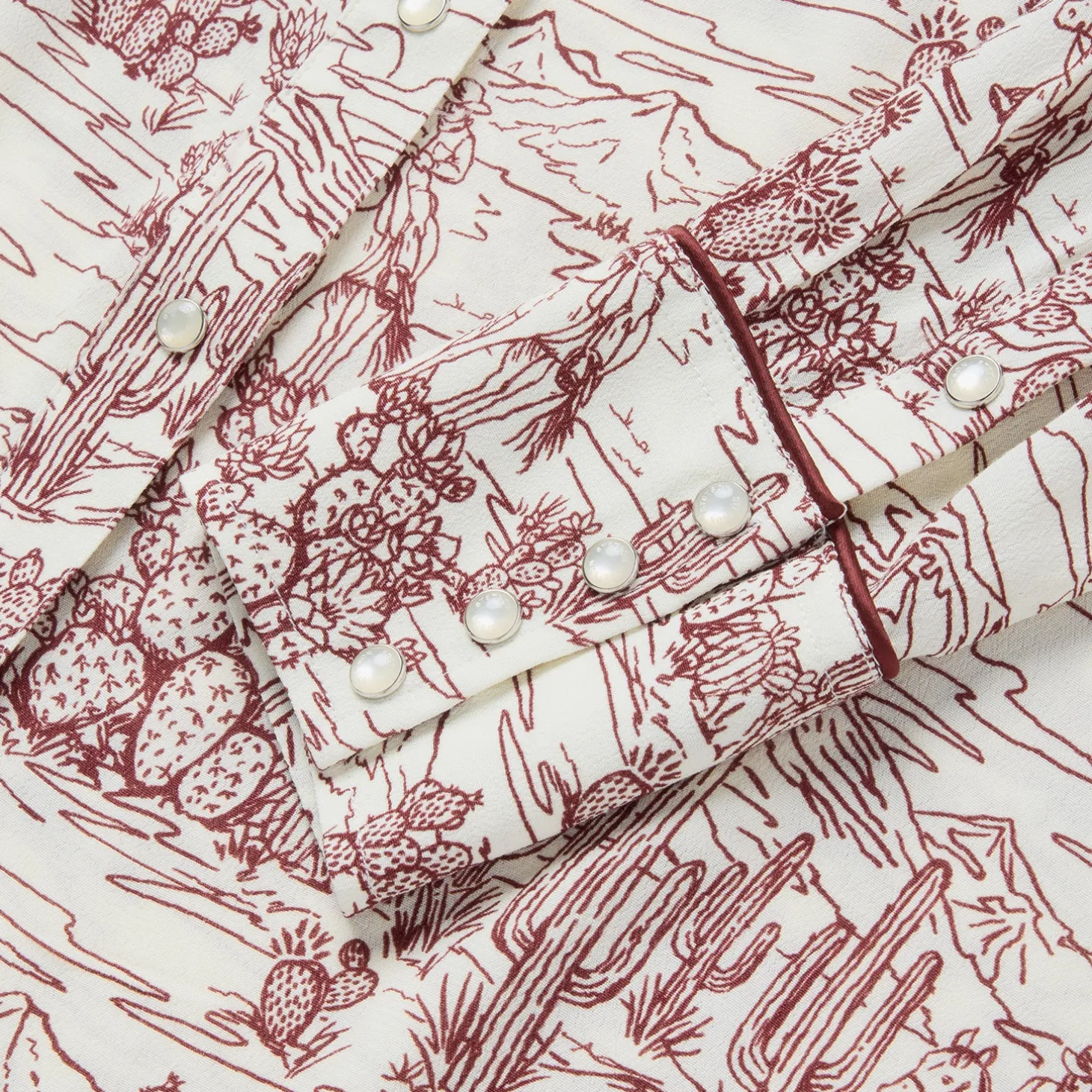 Desert Toile Print Shirt