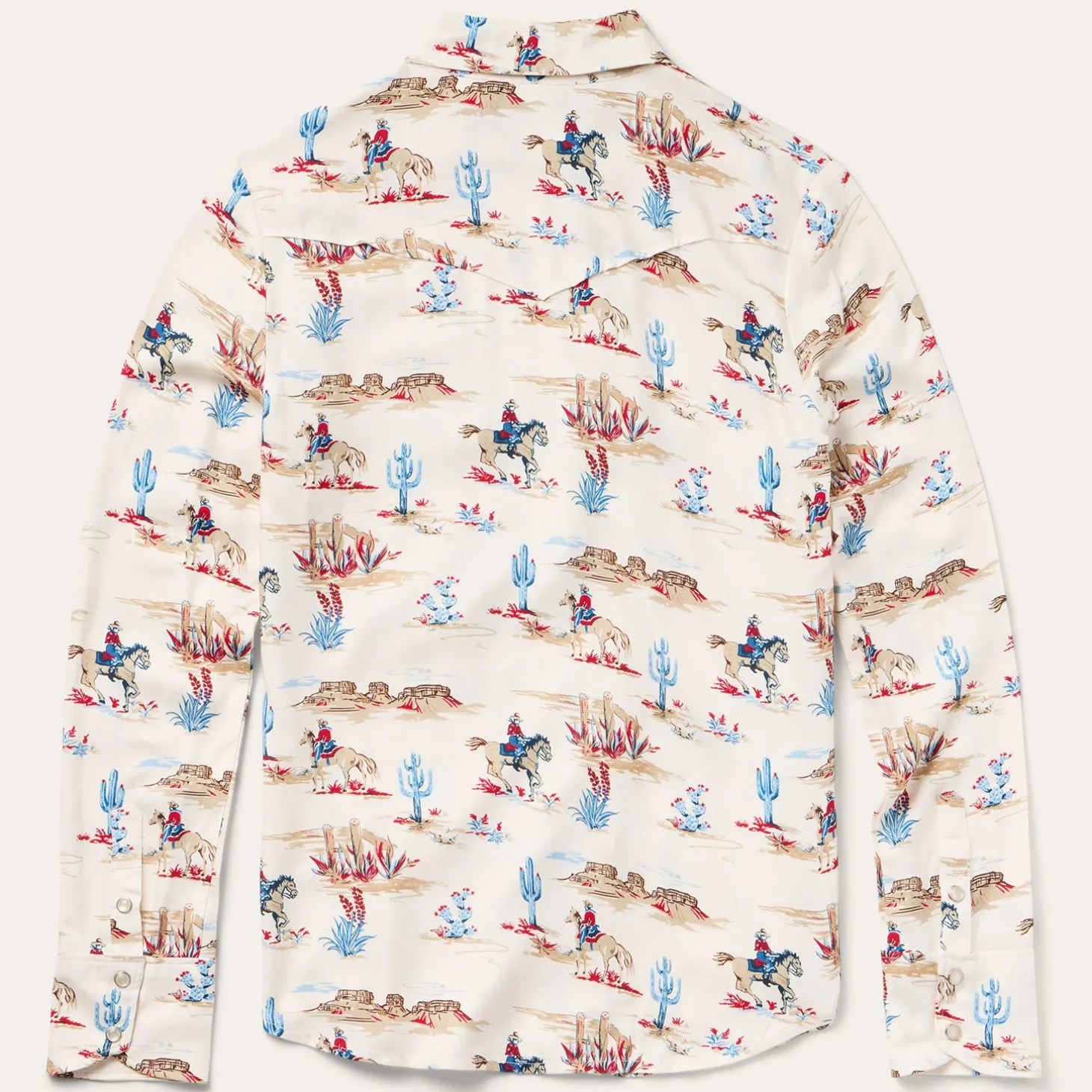 Desert Trail Print Western Shirt