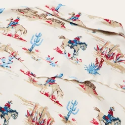Desert Trail Print Western Shirt