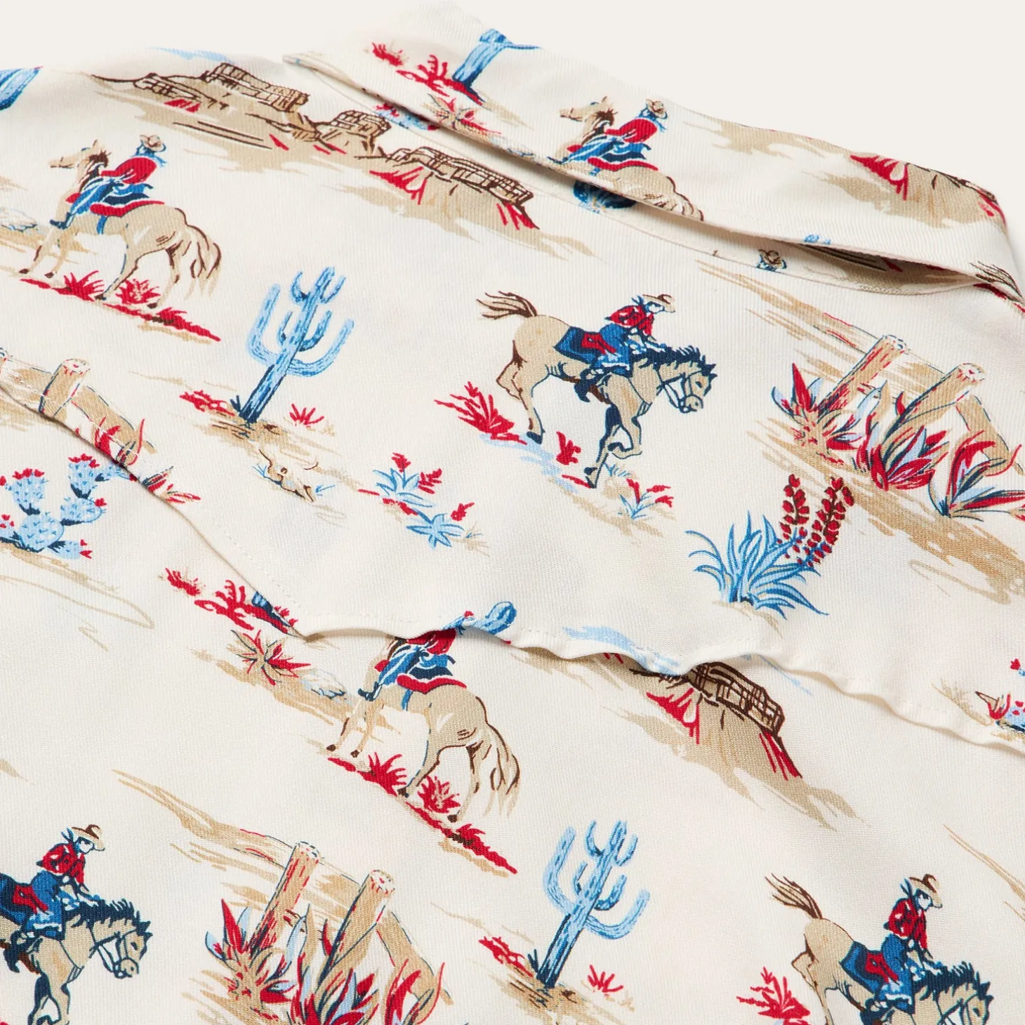 Desert Trail Print Western Shirt