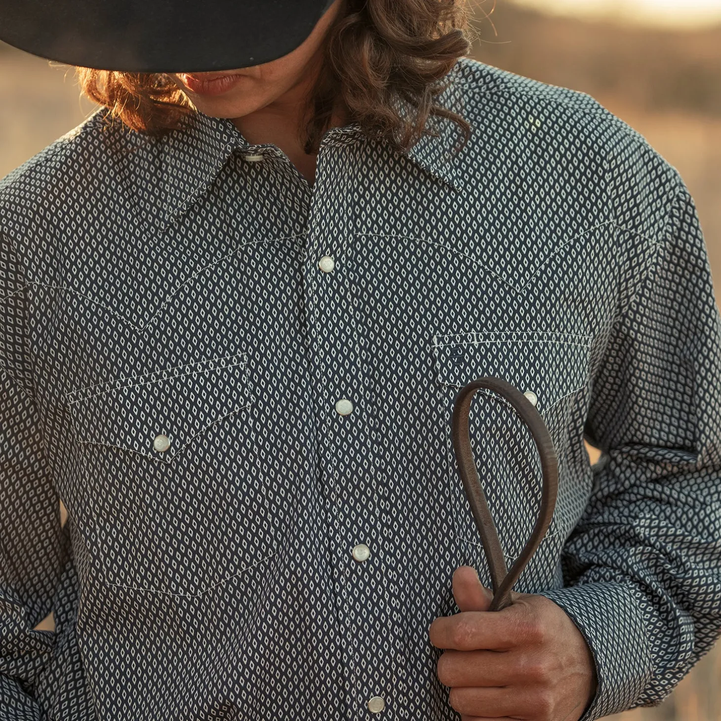 Diamond Geo Western Shirt