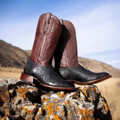 Dillon Ostrich Boots