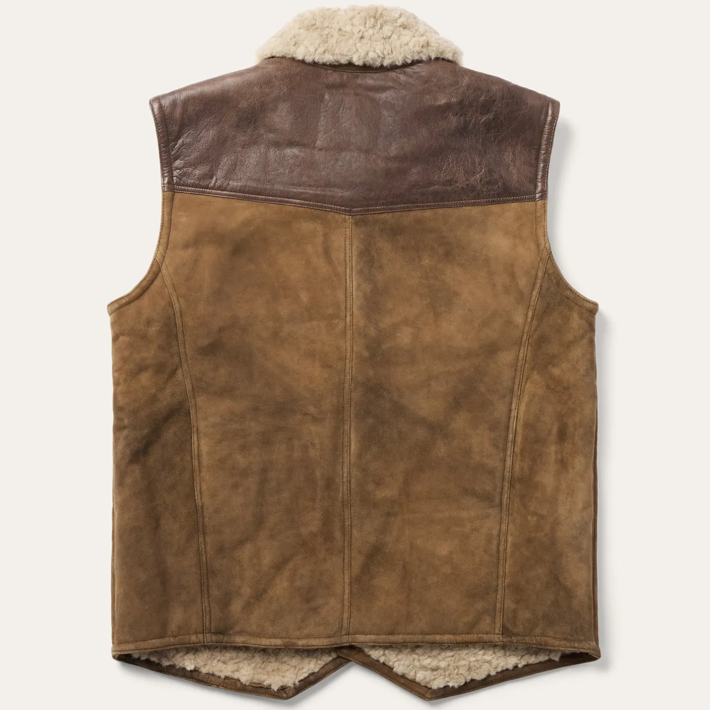 Distressed Suede Vest