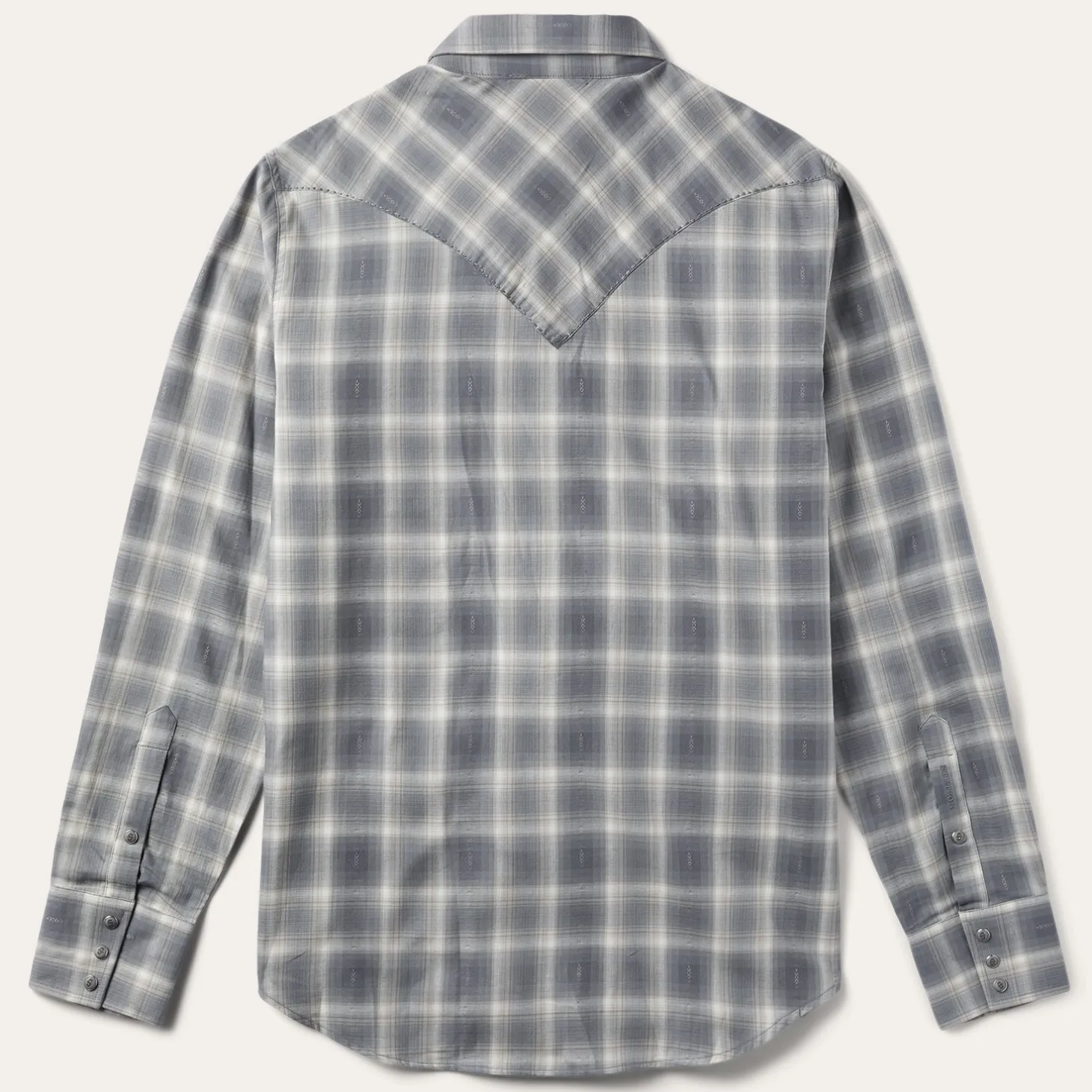Dobby Twill Plaid Shirt
