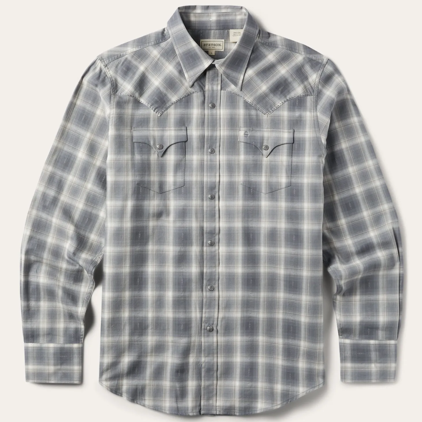 Dobby Twill Plaid Shirt