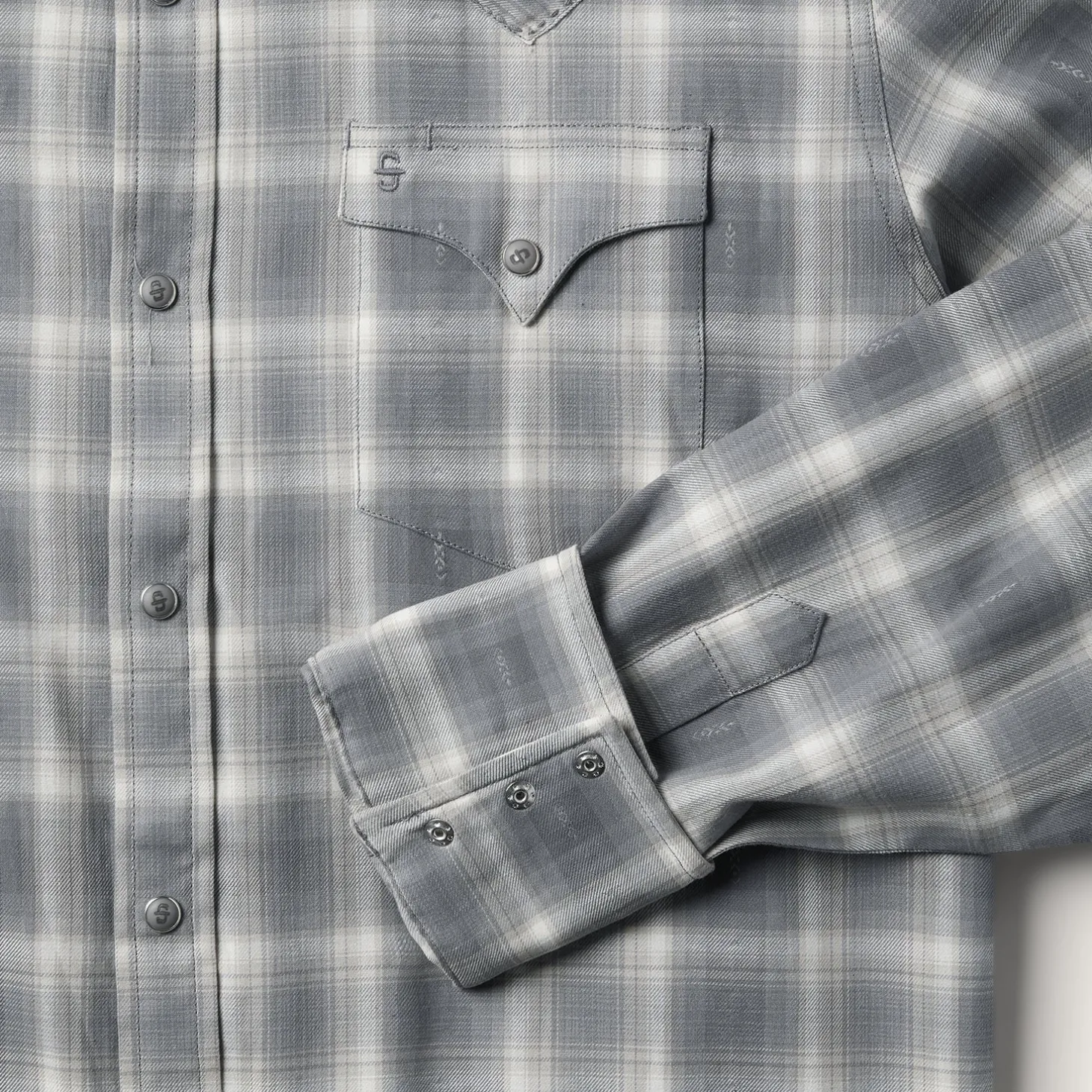 Dobby Twill Plaid Shirt