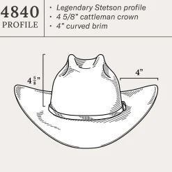 El Patron 48 Premier 30X Cowboy Hat