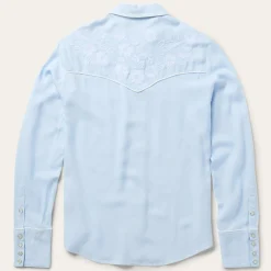 Embroidered Retro Western Shirt