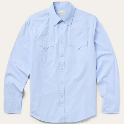 Fine Line Stripe Western Shirt