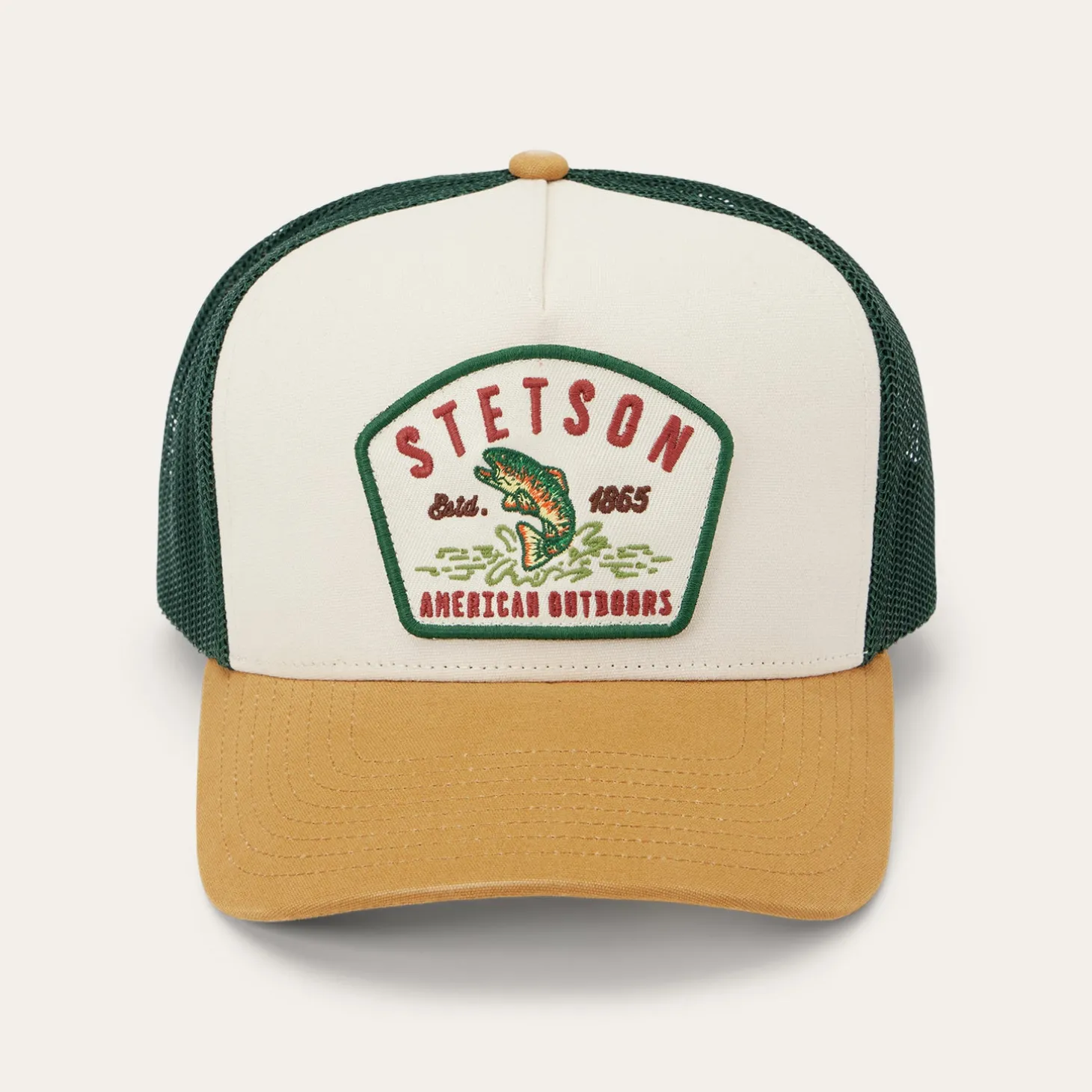 Fishing Patch Trucker Cap