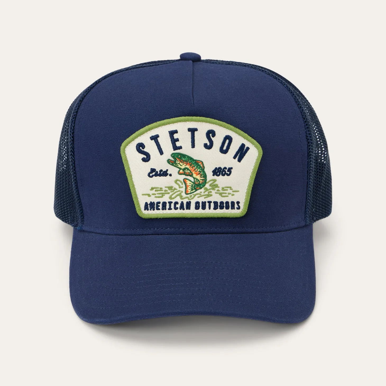 Fishing Patch Trucker Cap