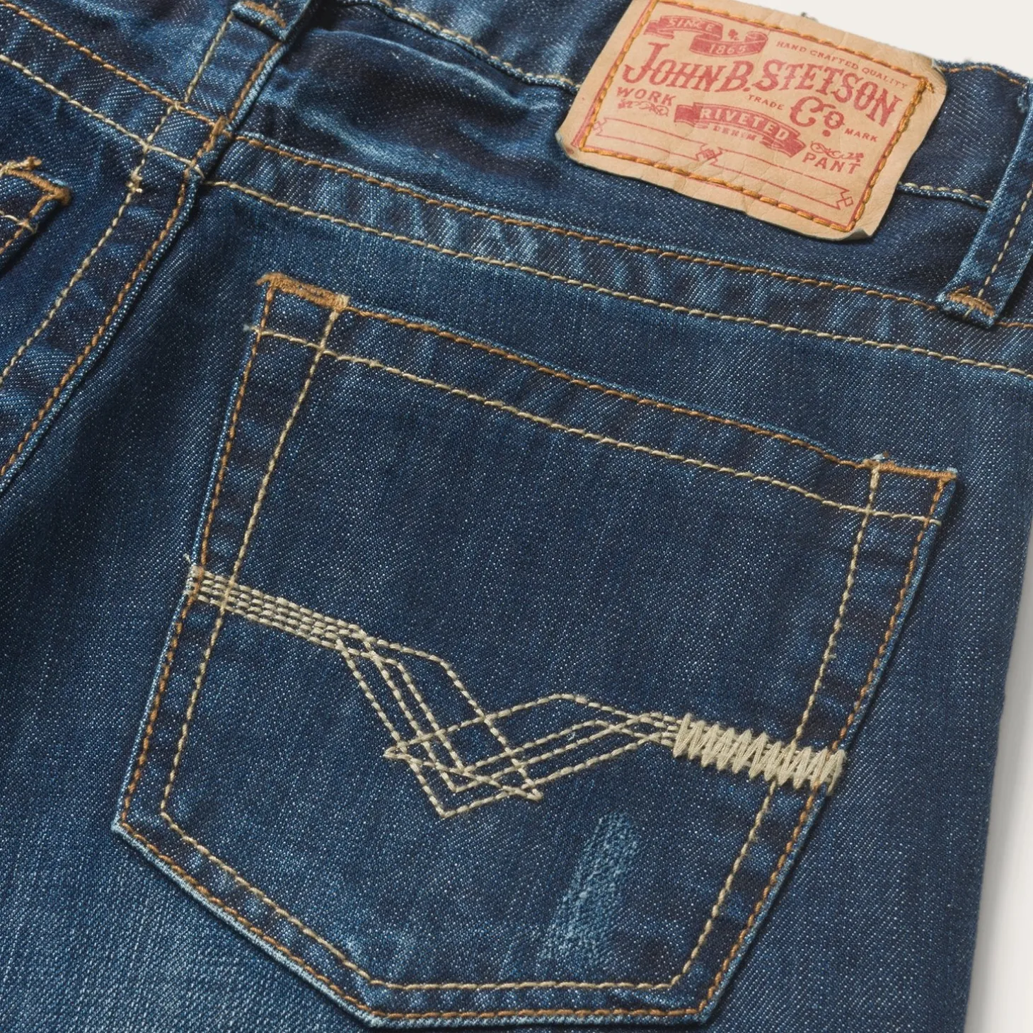 1312 Fit Jeans With Back Pocket Detail