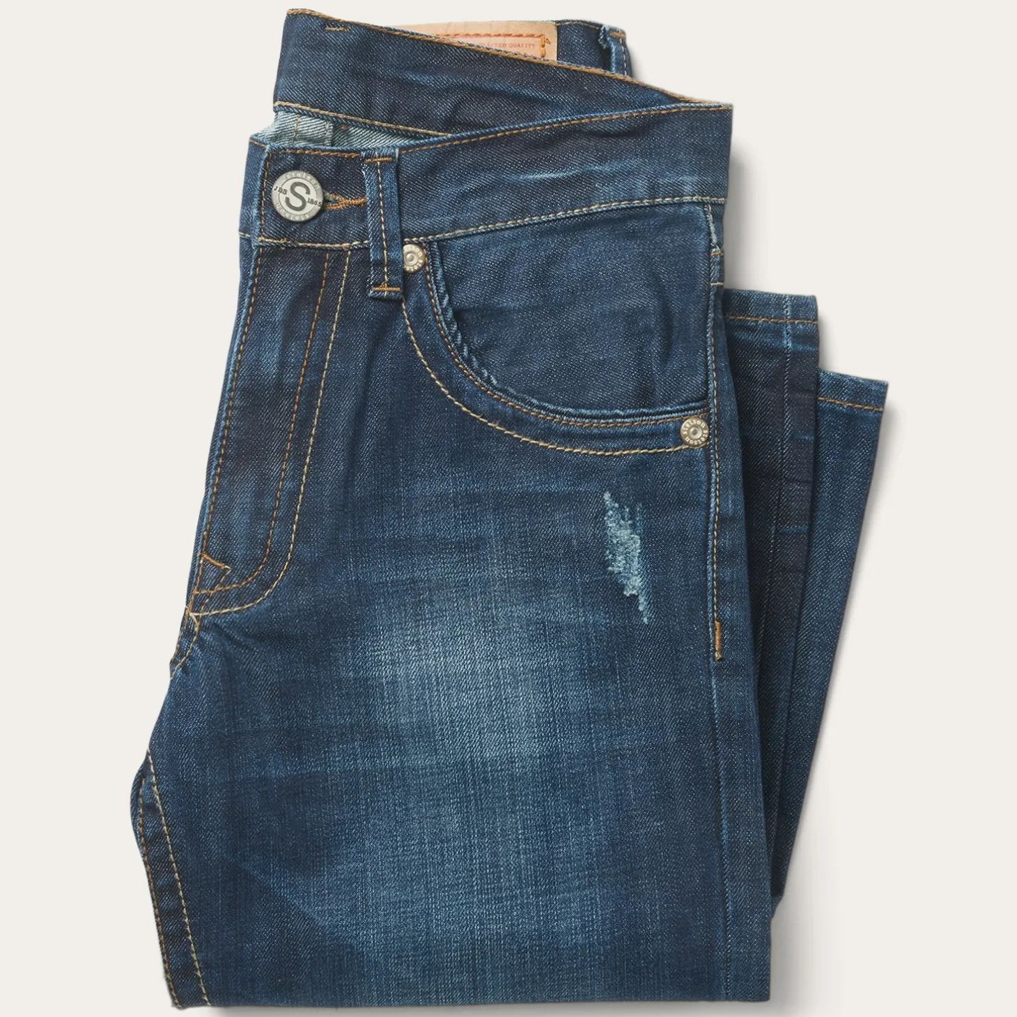 1312 Fit Jeans With Back Pocket Detail