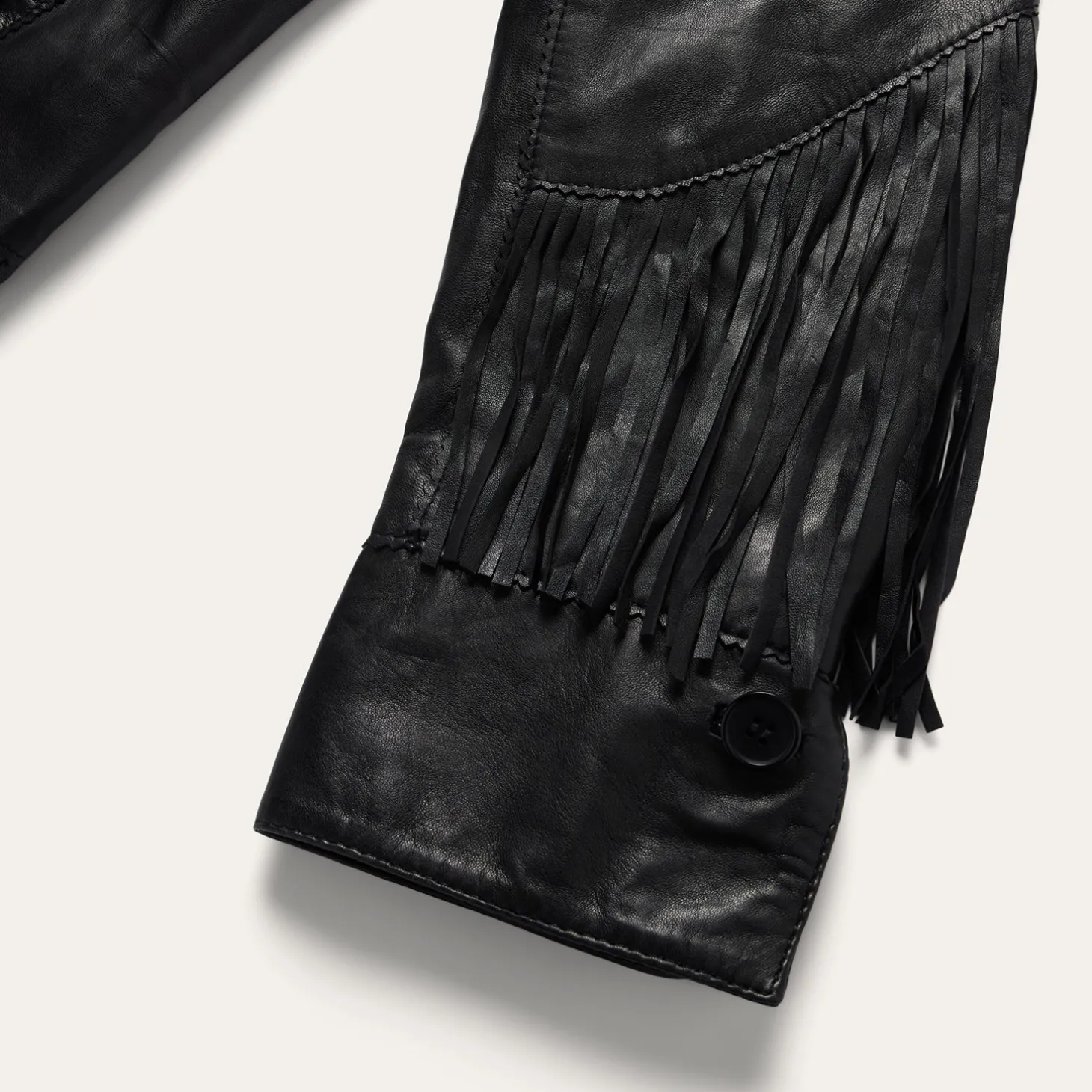 Fringe Leather Jacket