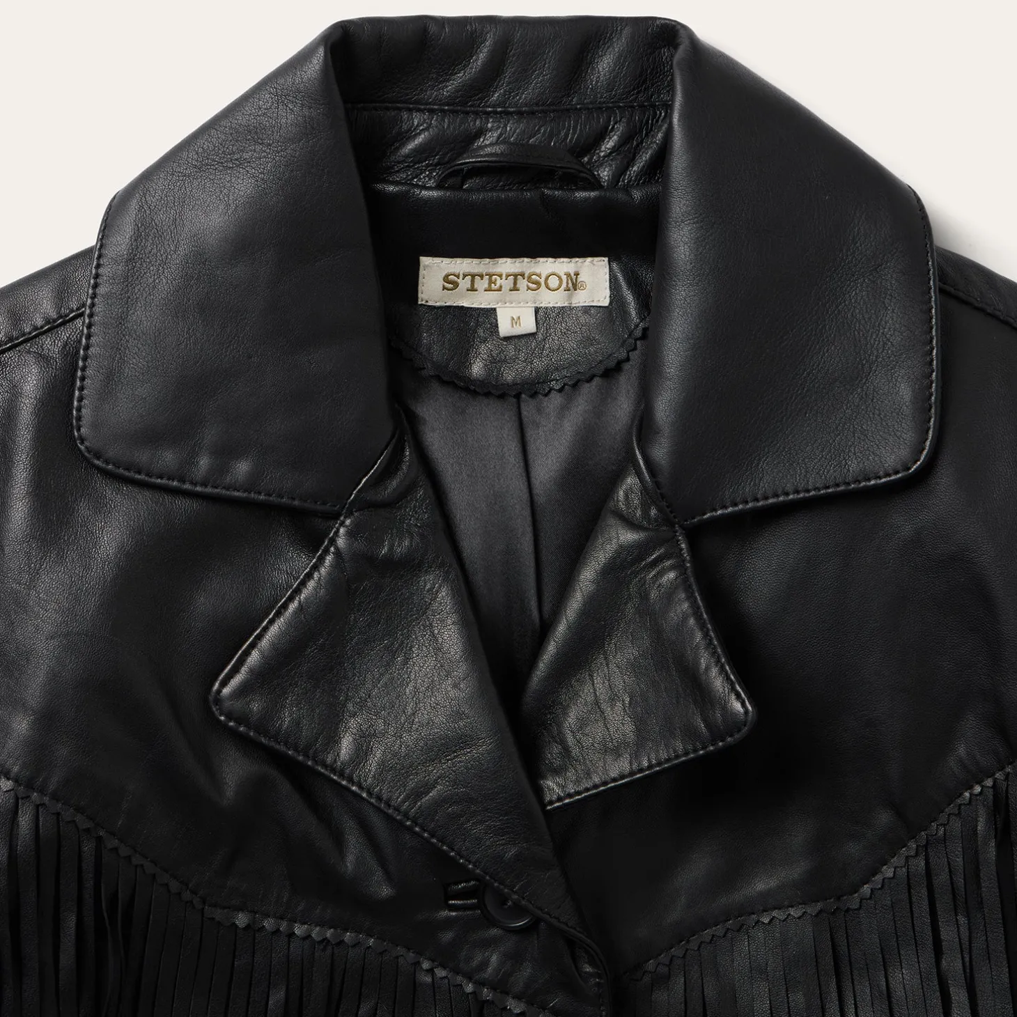 Fringe Leather Jacket