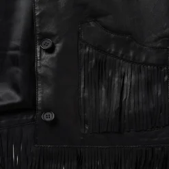 Fringe Leather Jacket