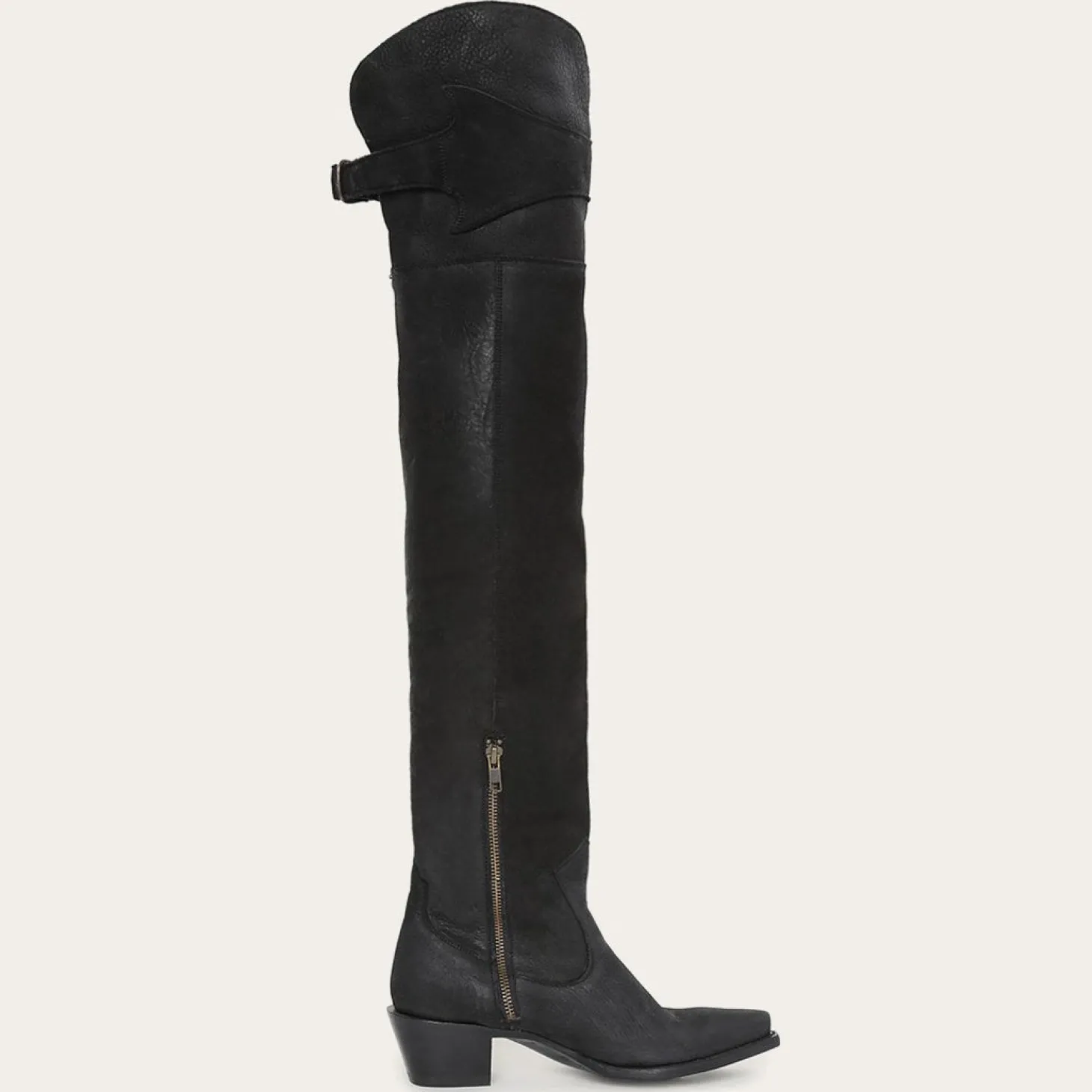 Glam Over-The-Knee Fringe Boot