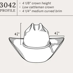Hagerman 10X Straw Cowboy Hat