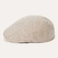 Herringbone Linen Ivy Cap