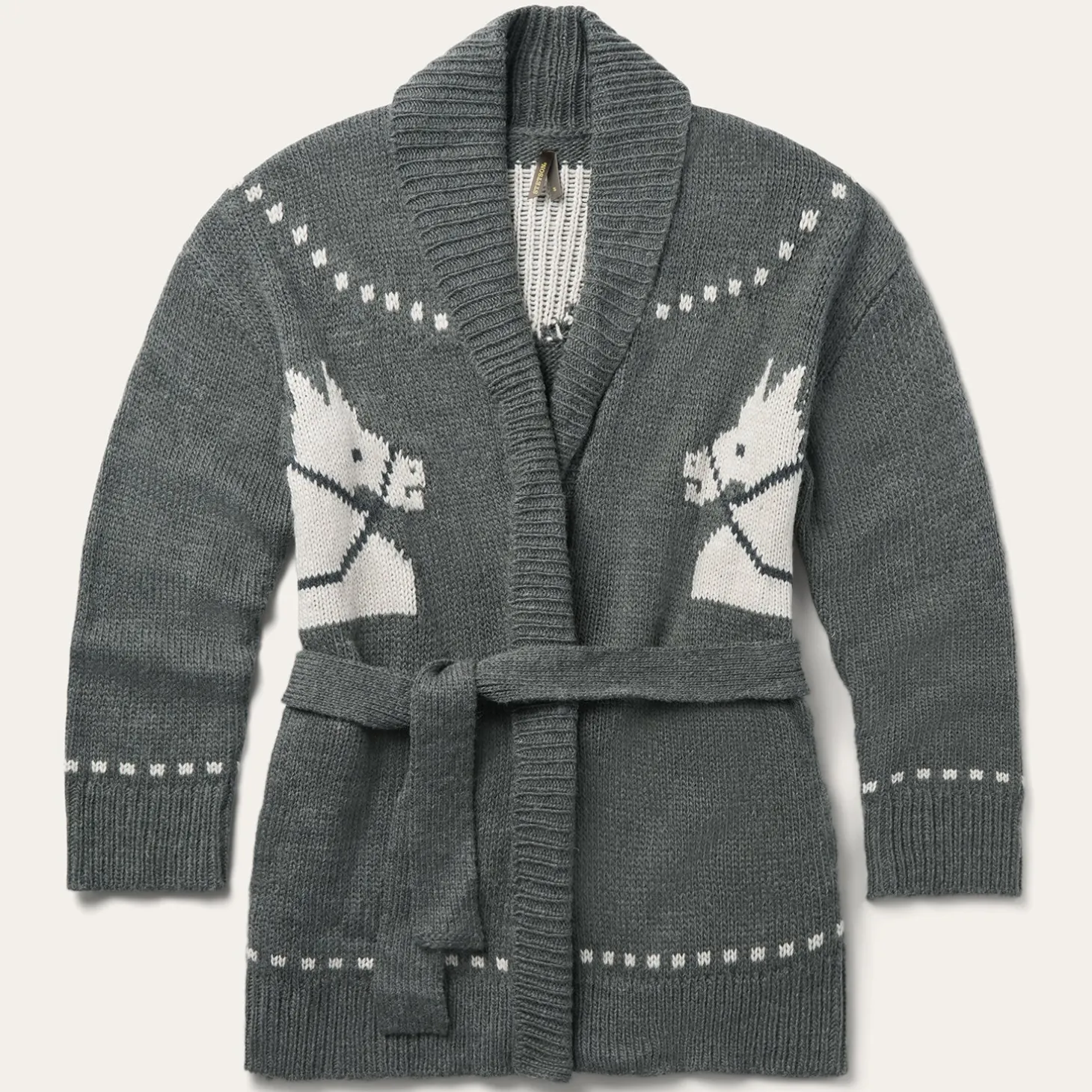 Horse Head Cardigan Sweater