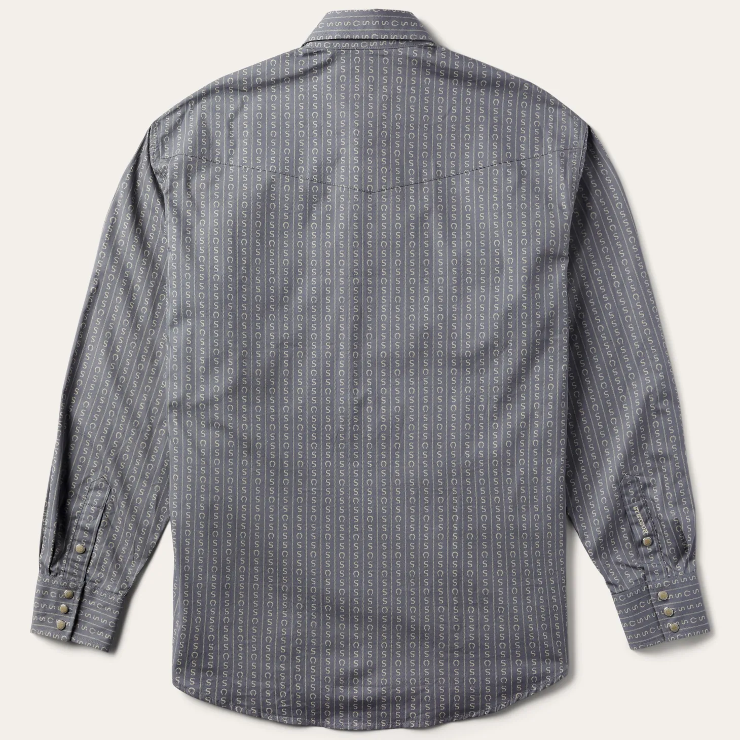 Horseshoe Stripe Print Shirt
