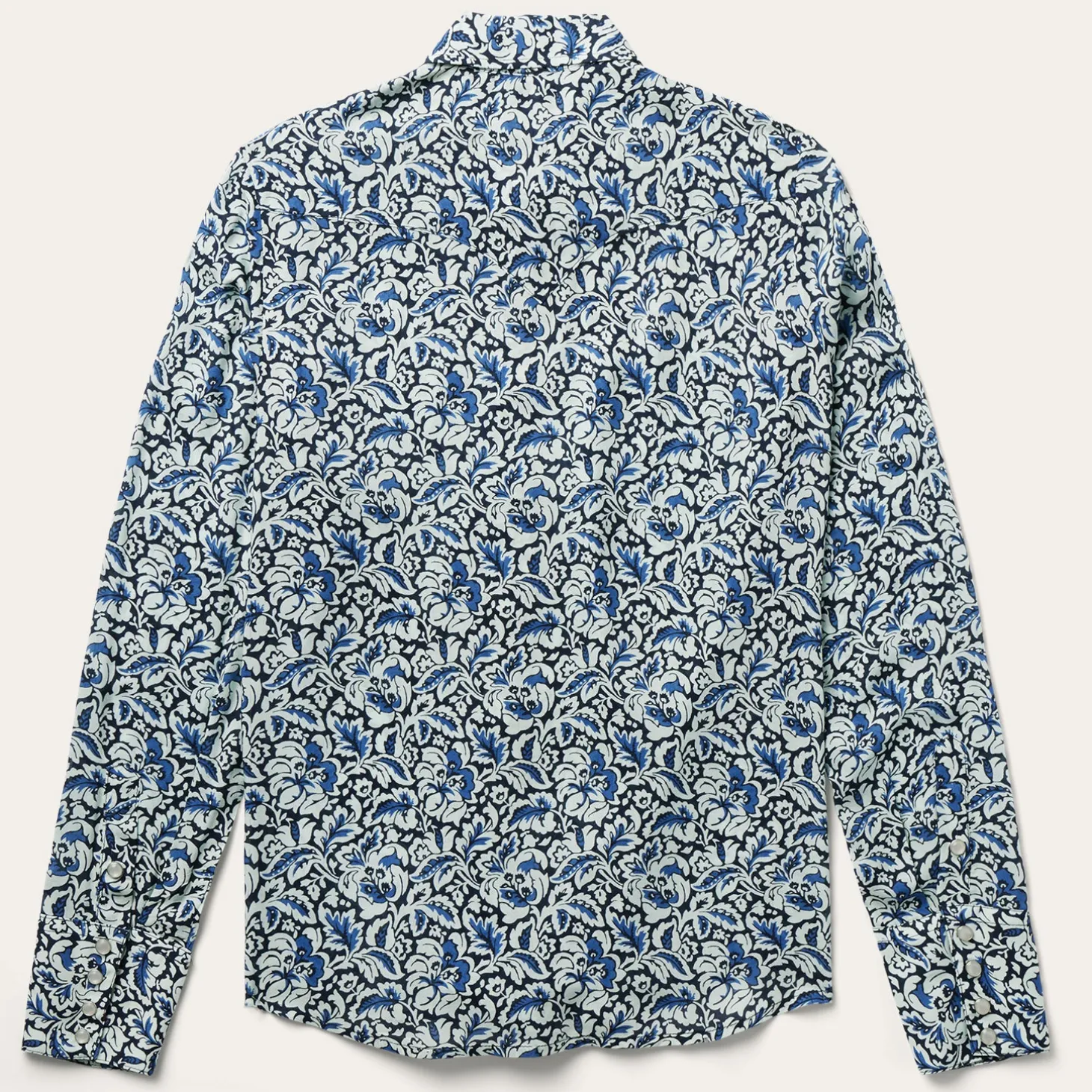 Indigo Tapestry Print Shirt