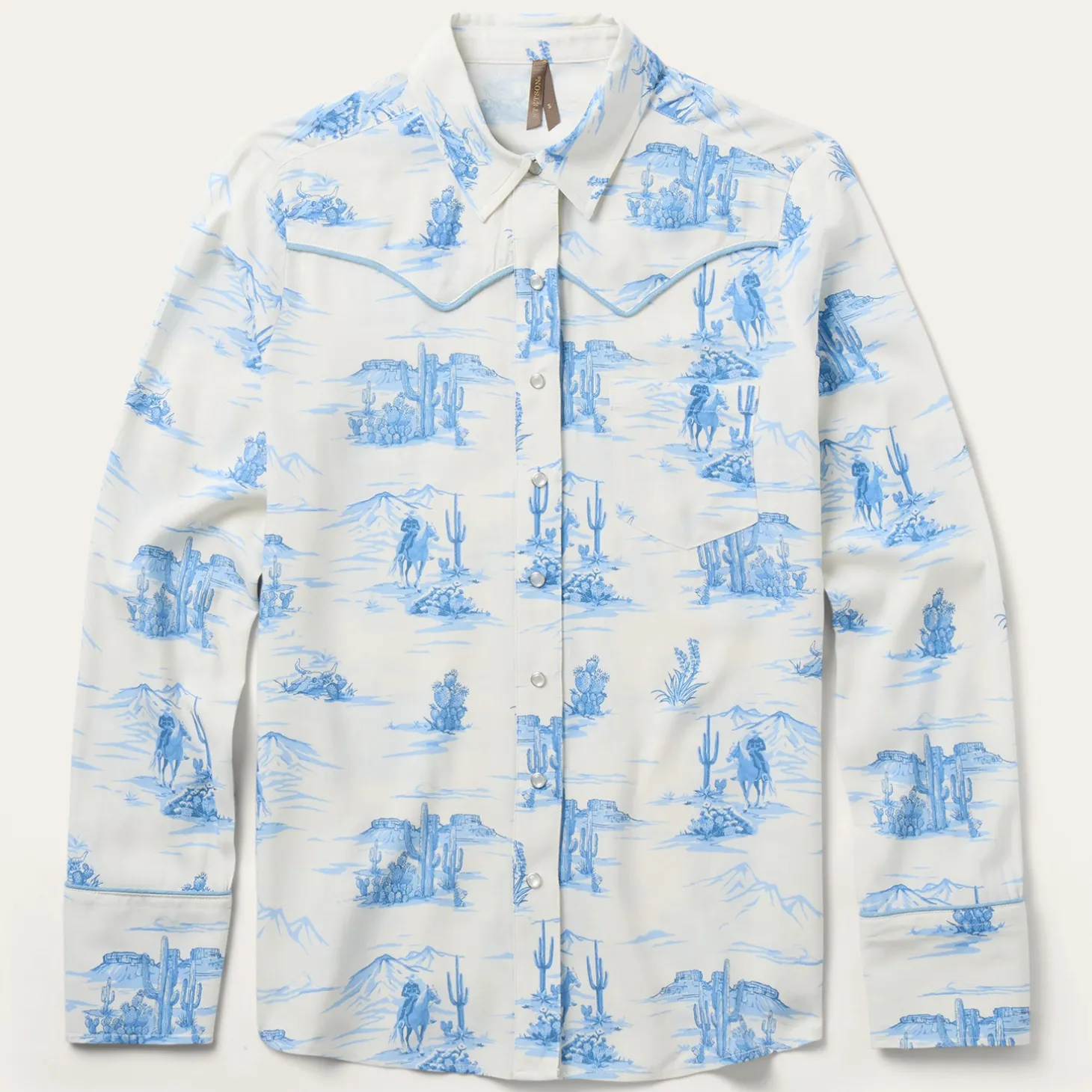 Indigo Trail Print Shirt