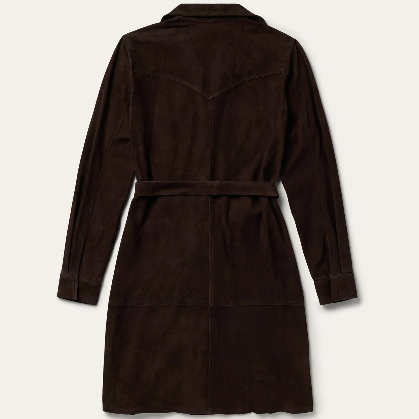 Lambskin Shirt Dress
