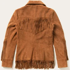 Lamb Suede Fringed Jacket