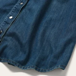 Lavish Denim Shirt Dress