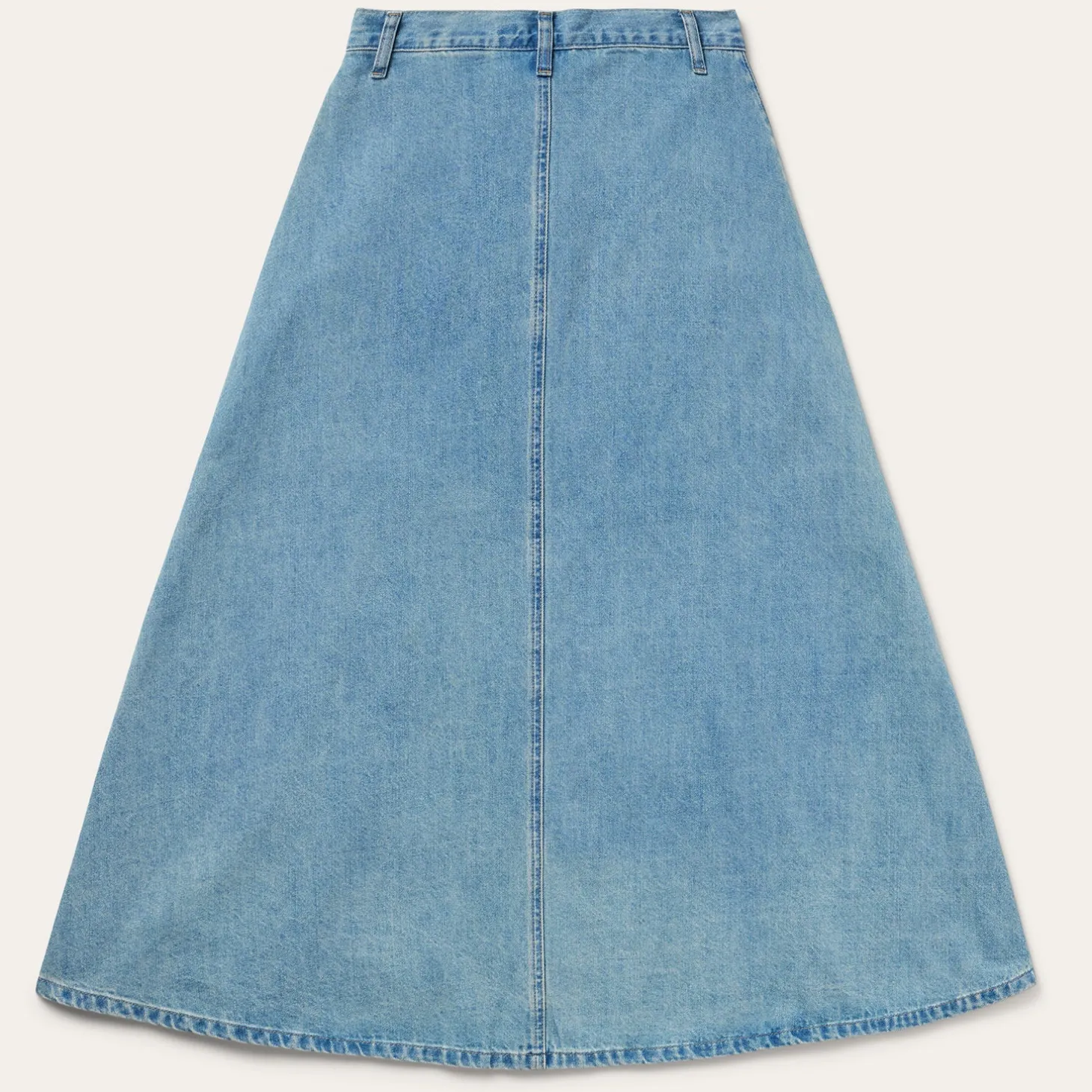 Light Wash Denim Skirt