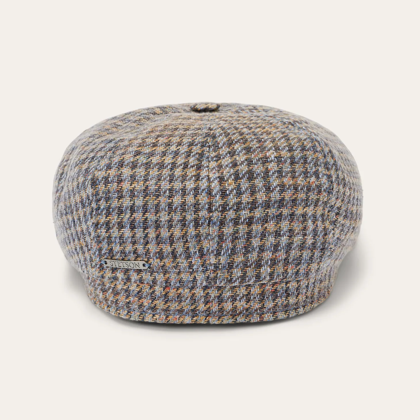 Linen/Cotton Houndstooth Hatteras
