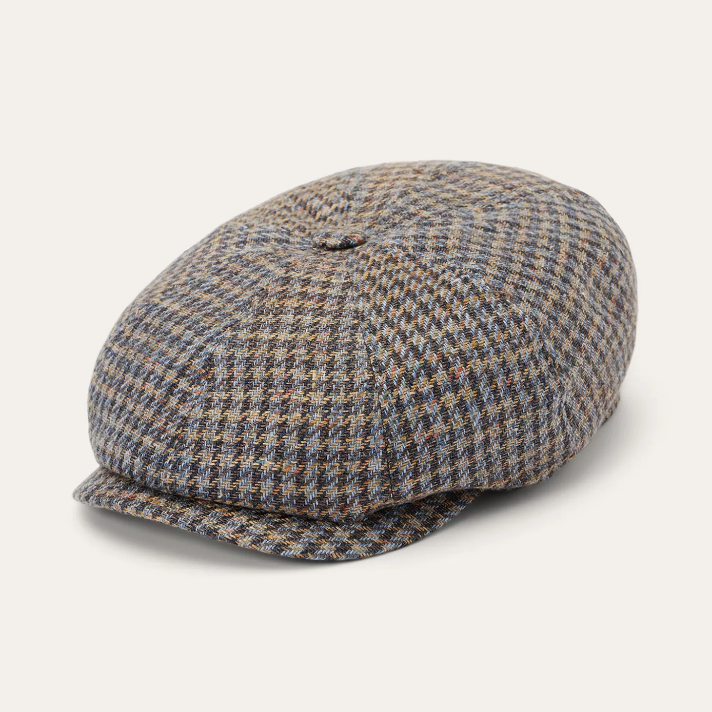 Linen/Cotton Houndstooth Hatteras