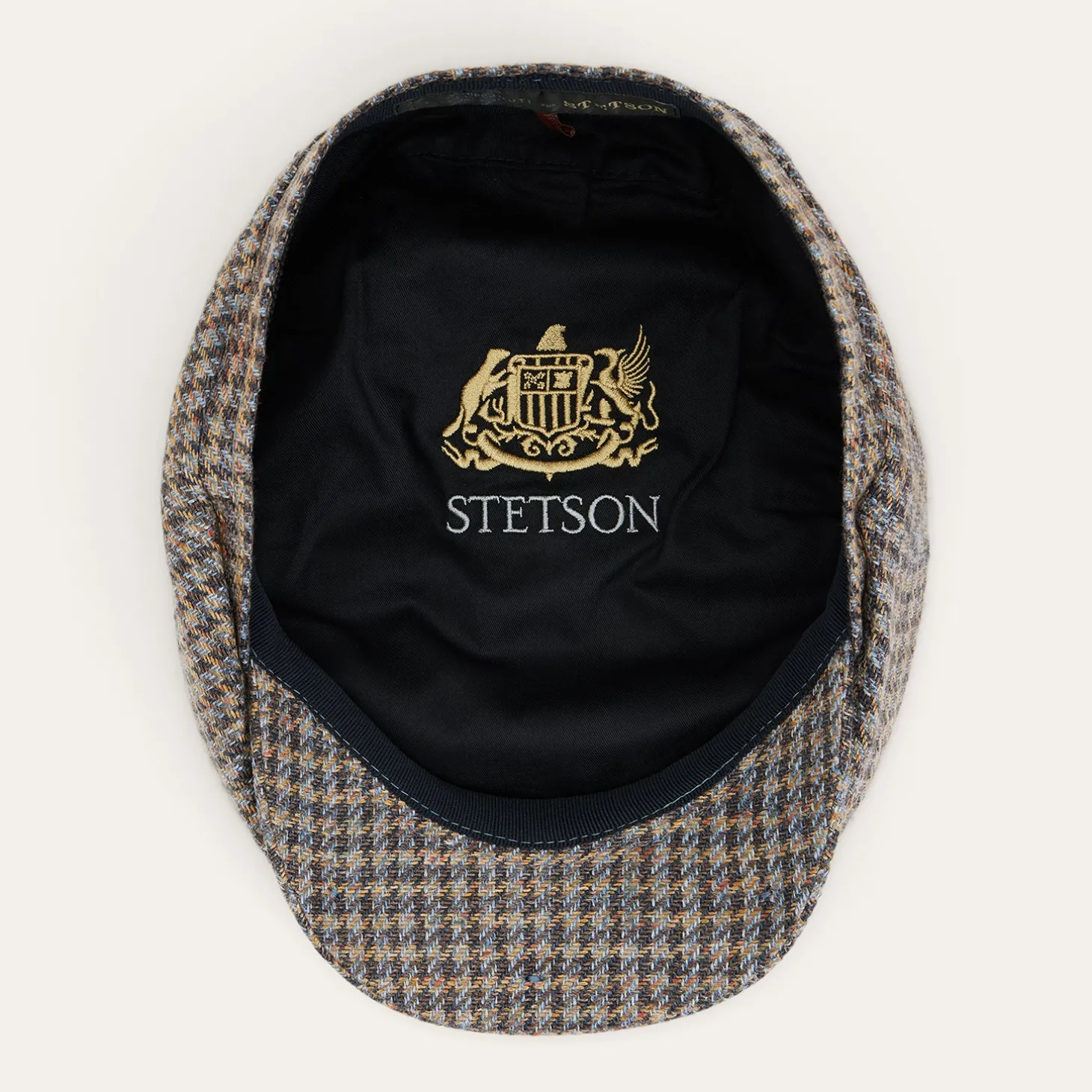 Linen/Cotton Houndstooth Hatteras