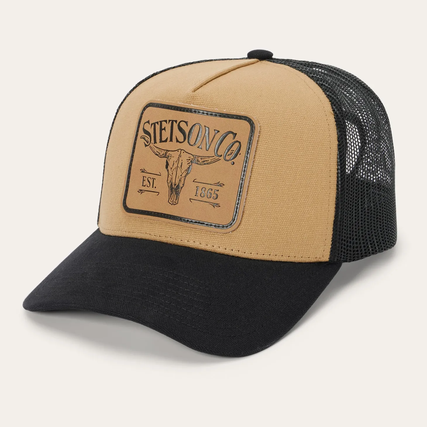 Longhorn Patch Trucker Hat