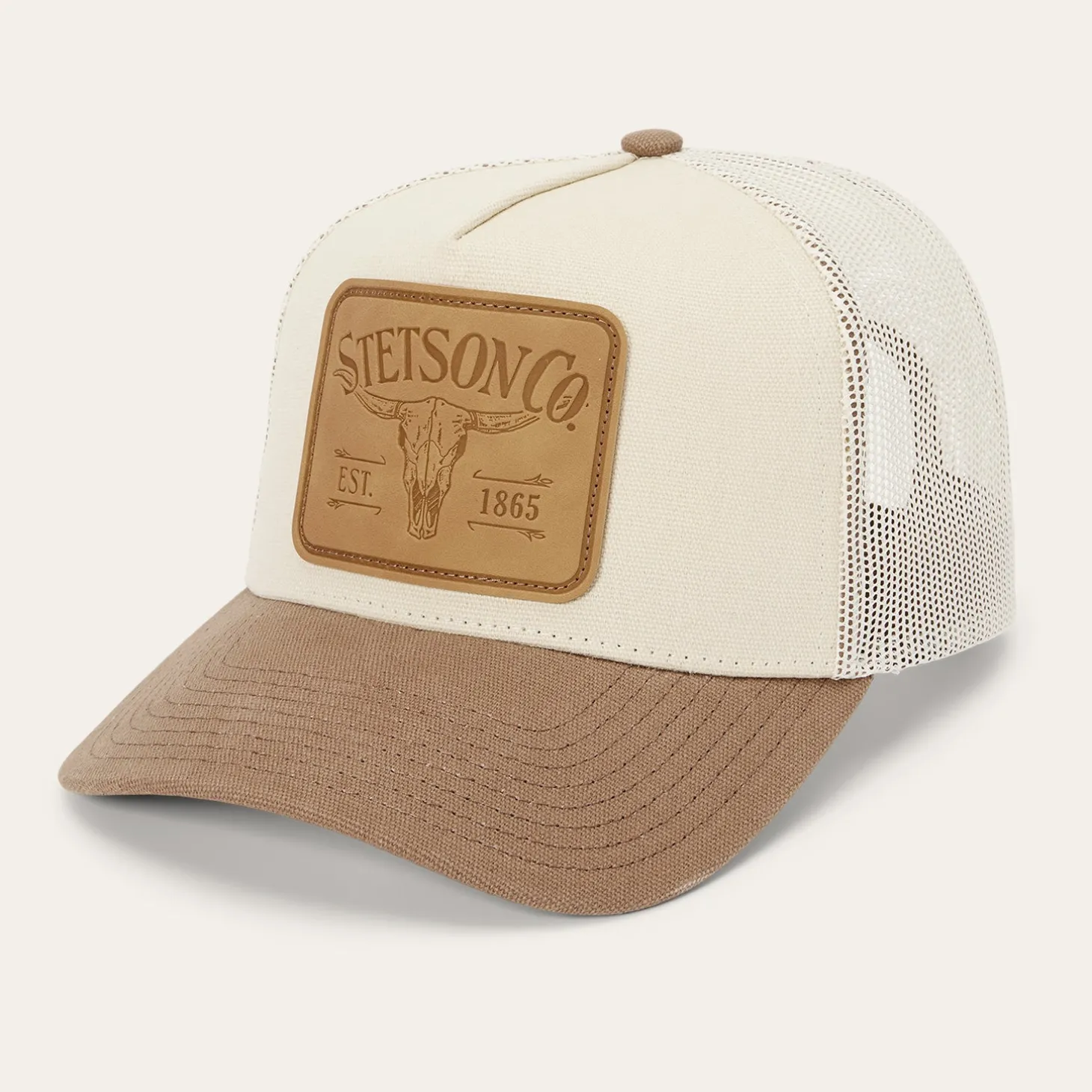 Longhorn Patch Trucker Hat
