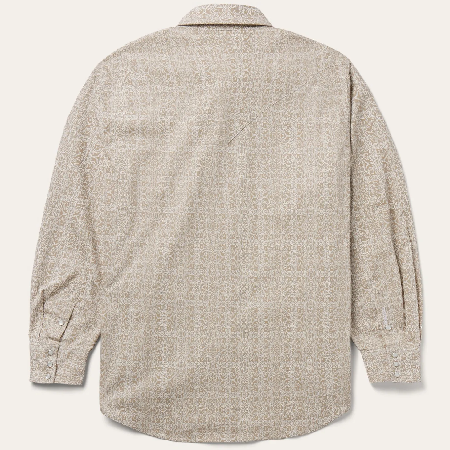 Medallion Print Western Shirt