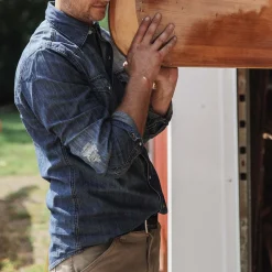 Medium Blue Denim Shirt