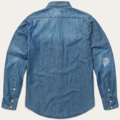 Medium Blue Denim Shirt