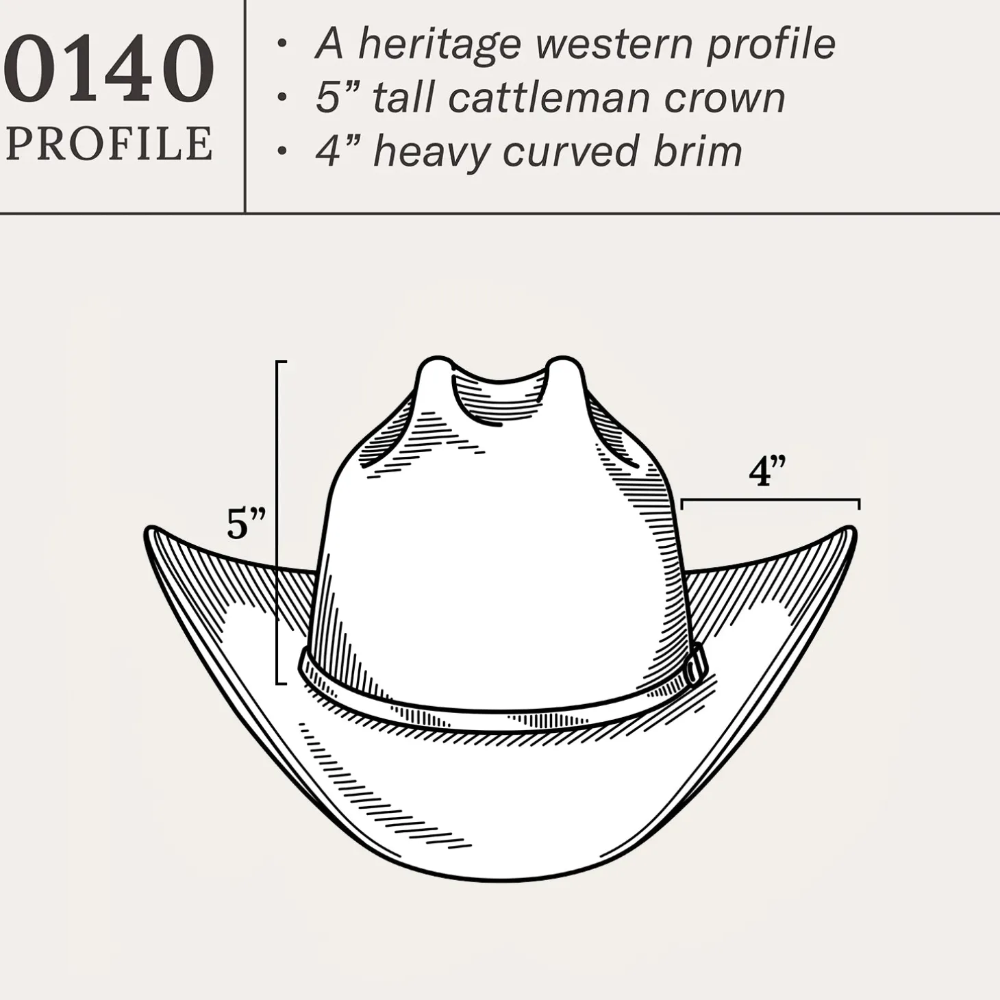 Mezcal 6X Cowboy Hat