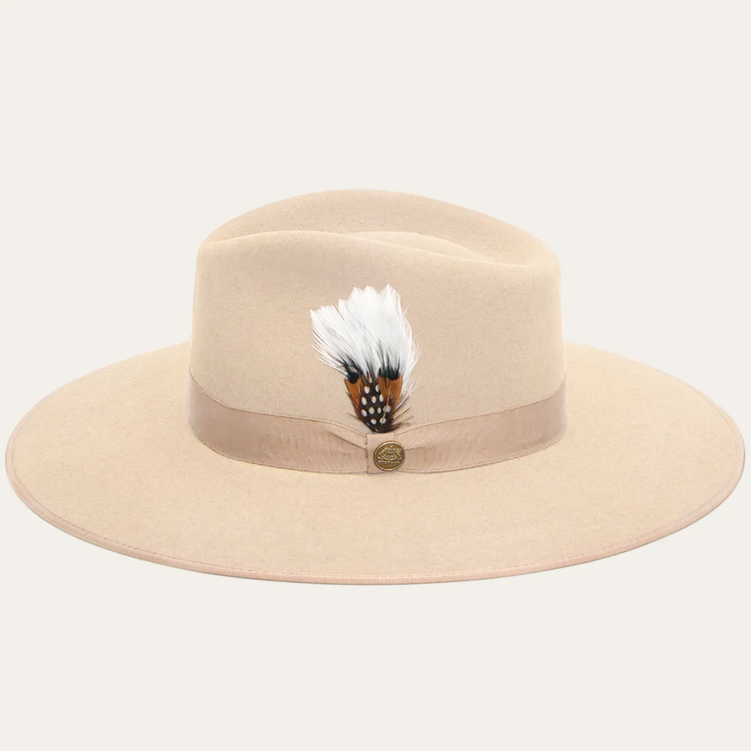 Midtown Wide Flat Brim Hat
