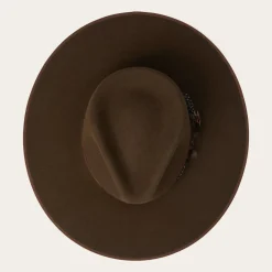 Midtown Wide Flat Brim Hat